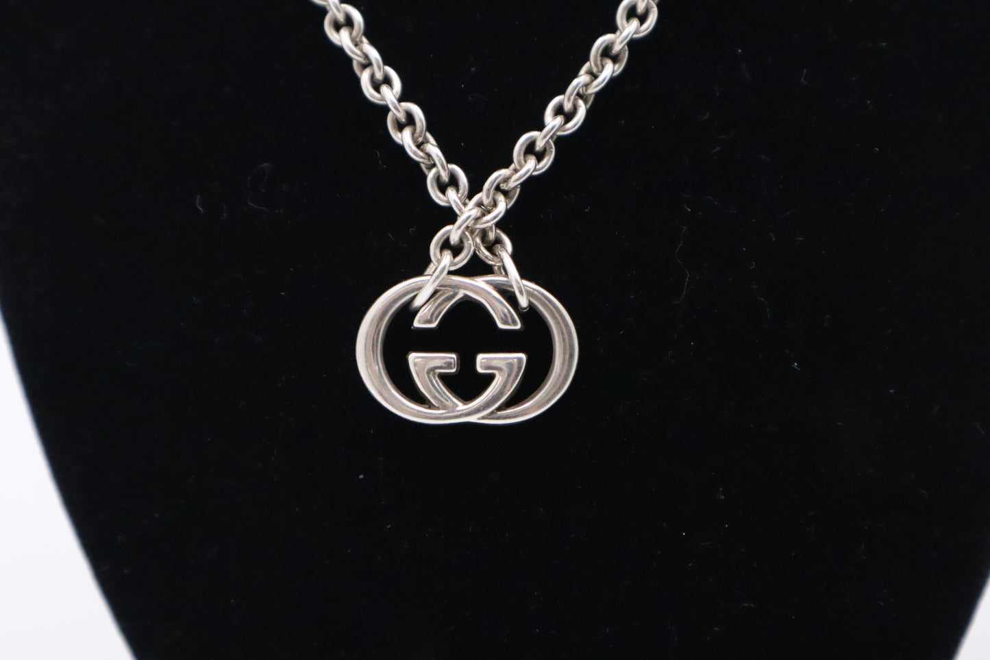 Gucci "GG" Necklace in Sterling Silver