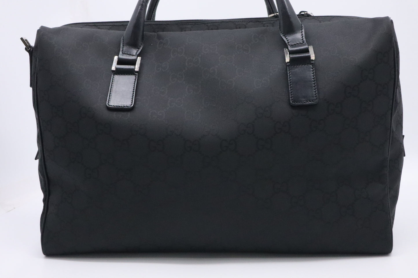 Gucci Duffle Bag in Black GG Canvas