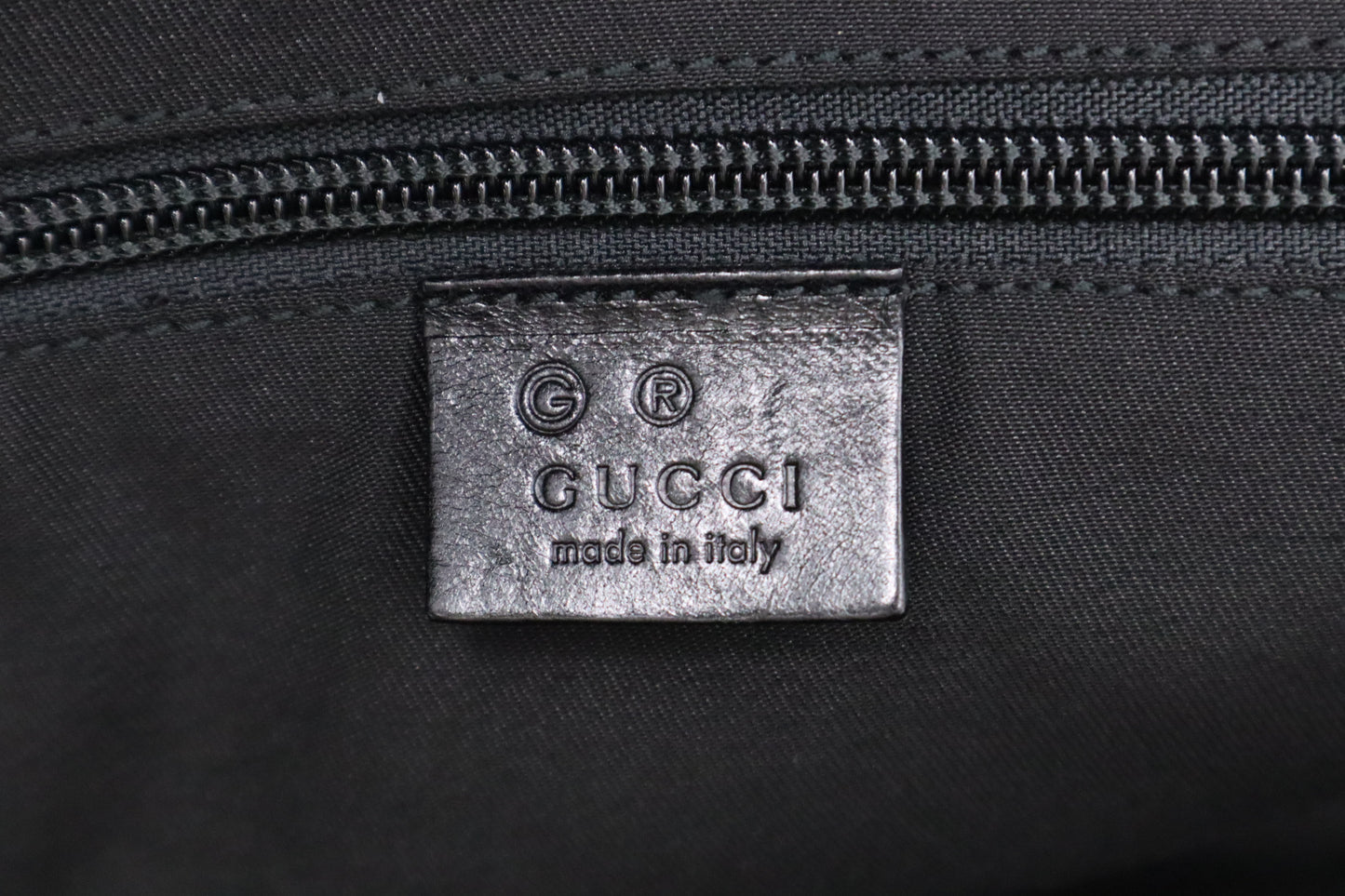 Gucci Duffle Bag in Black GG Canvas