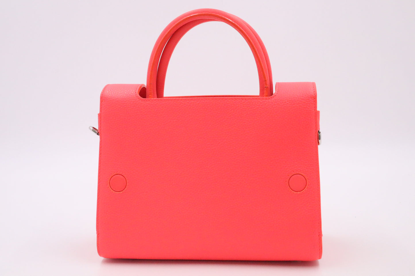 Dior Mini Diorever 2-Way Bag in Neon Pink Leather