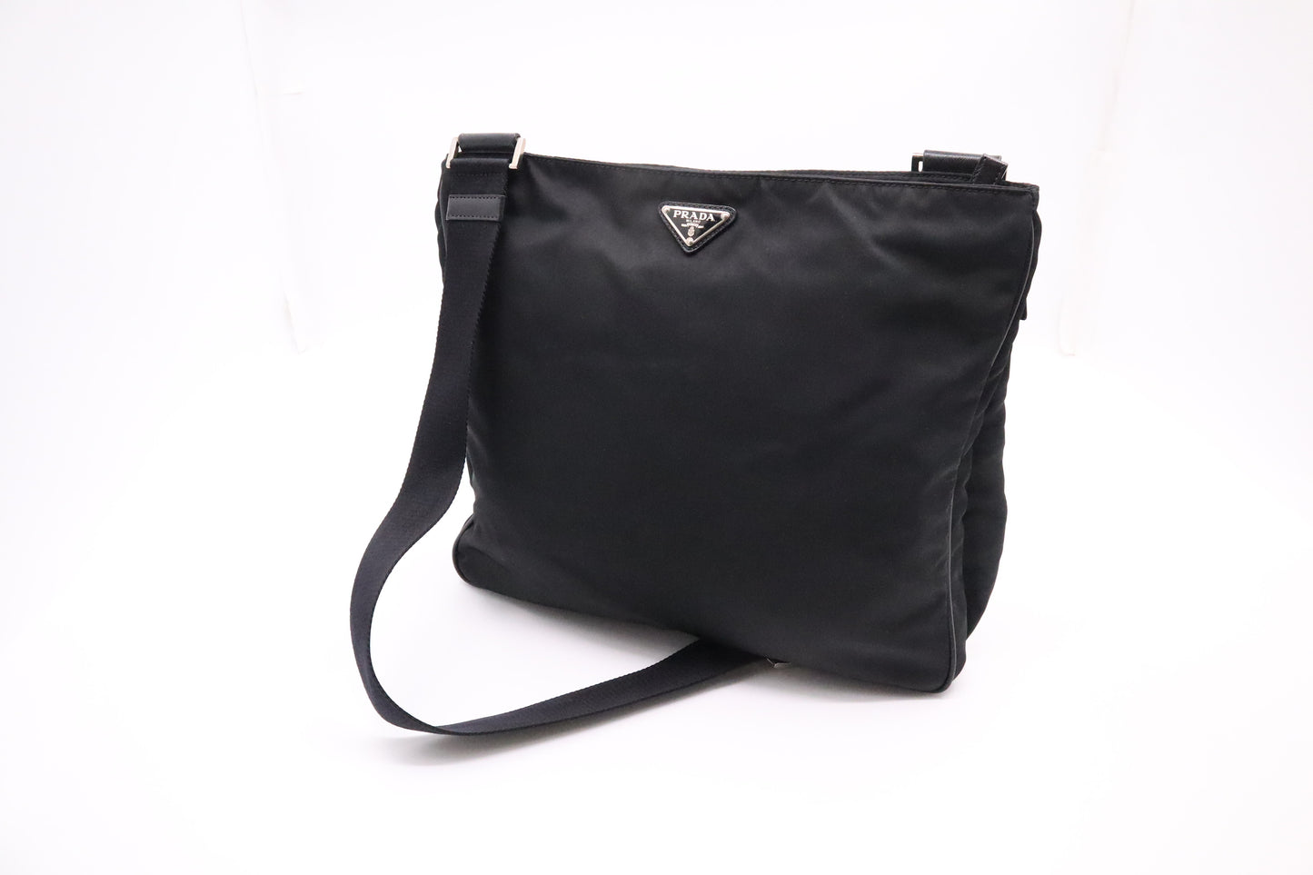 Prada Crossbody in Black Nylon