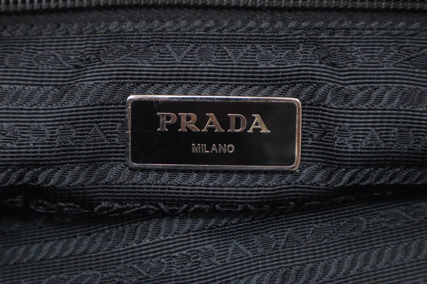 Prada Crossbody in Black Nylon