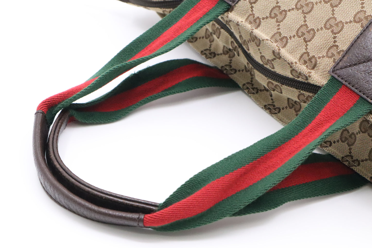 Gucci Sherry Line Tote in GG Canvas