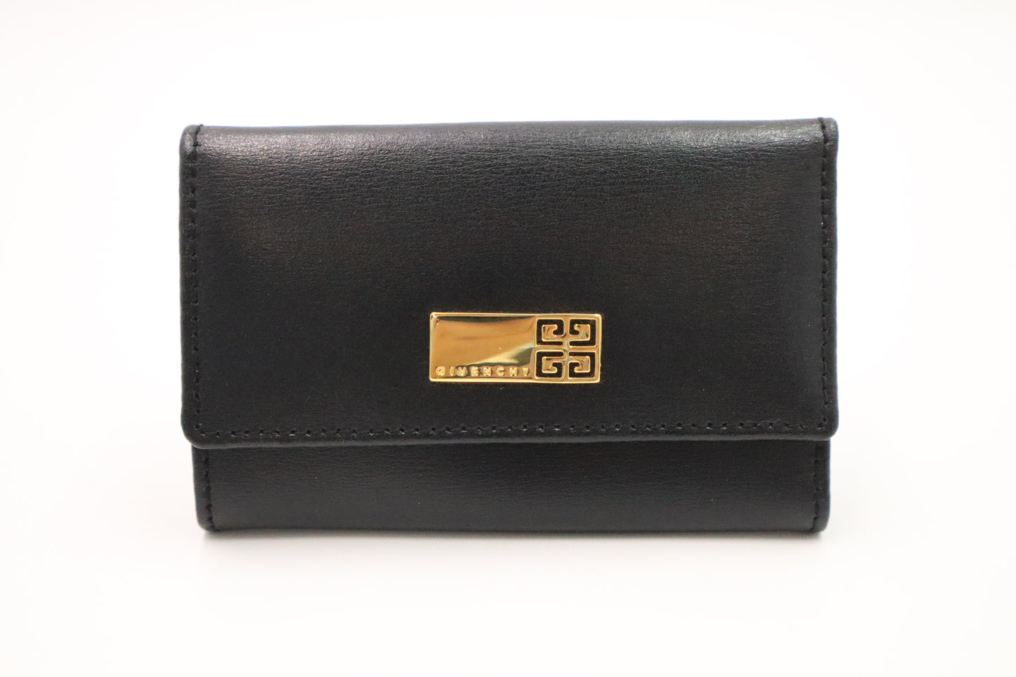 Givenchy 6 Key Case in Black Leather