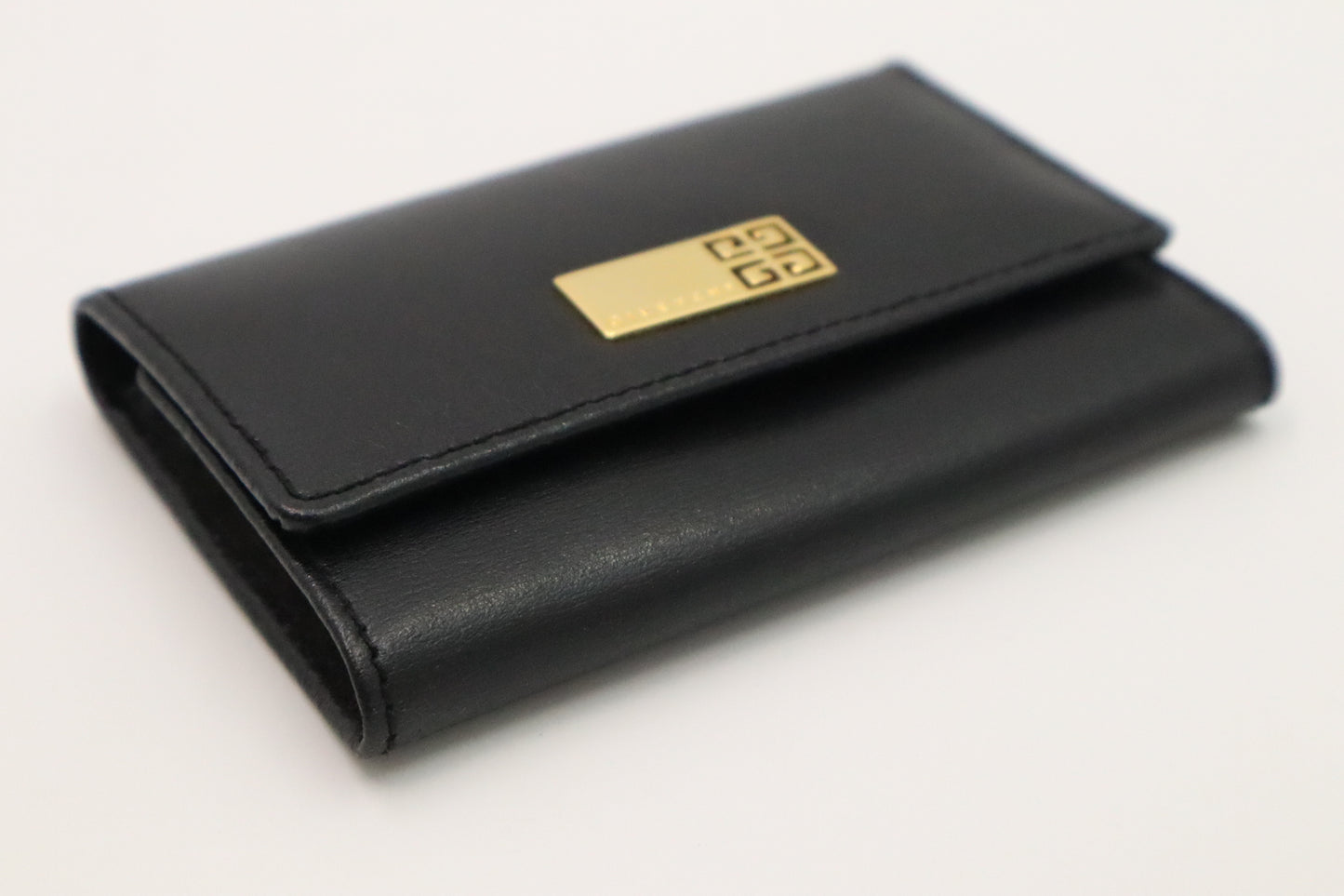 Givenchy 6 Key Case in Black Leather