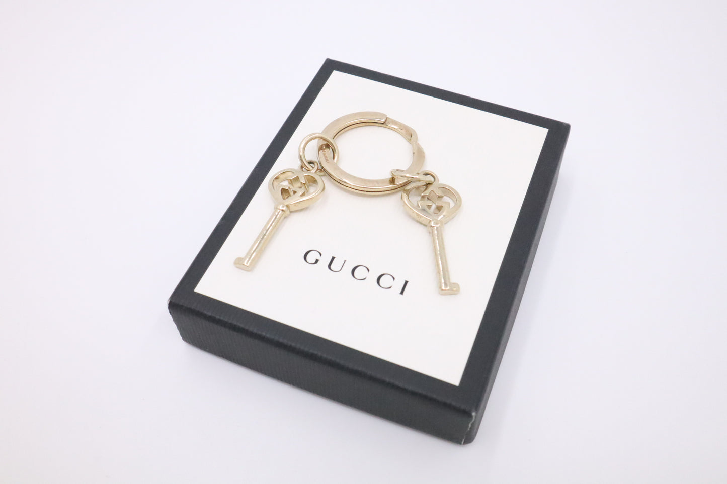 Gucci Heart Key Charm