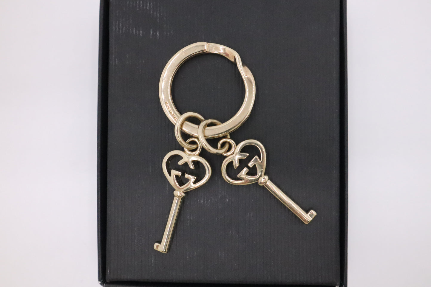 Gucci Heart Key Charm