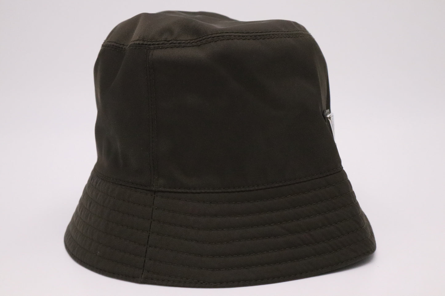 Prada Bucket Hat in Dark Green Nylon