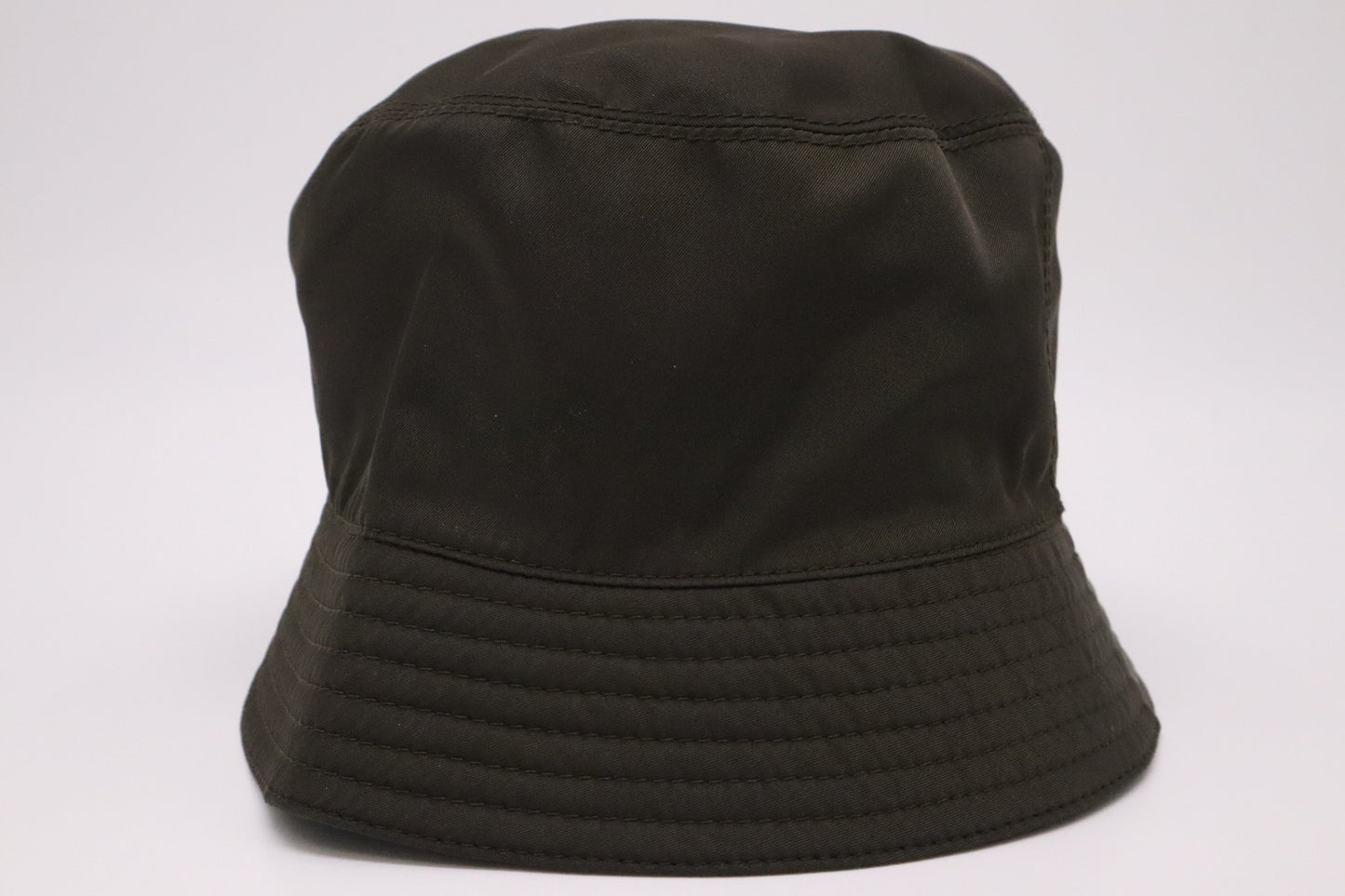 Prada Bucket Hat in Dark Green Nylon