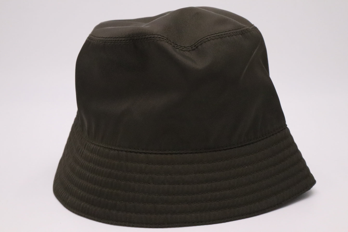 Prada Bucket Hat in Dark Green Nylon