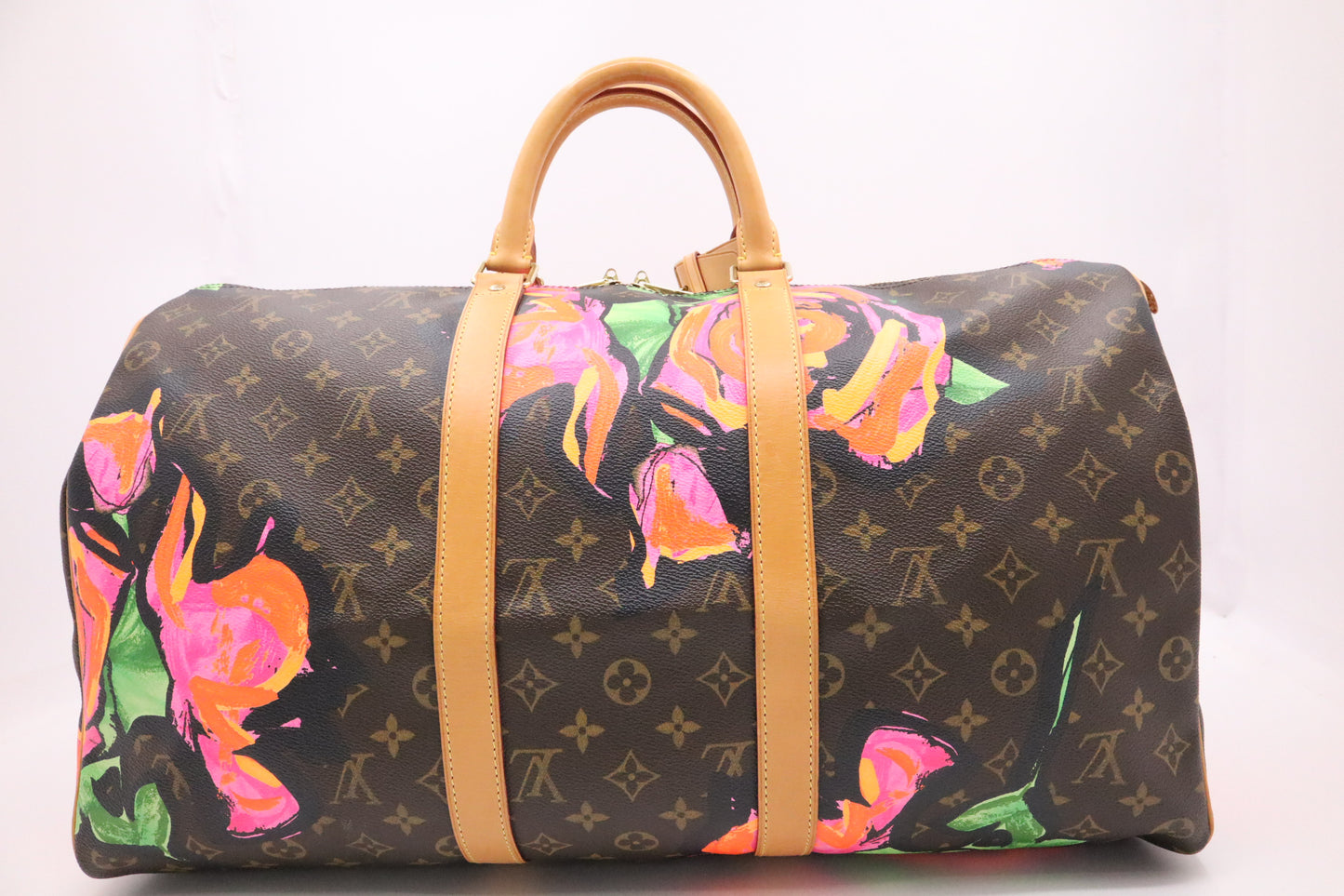 Louis Vuitton x Stephen Sprouse Keepall 50 in Roses Monogram Canvas