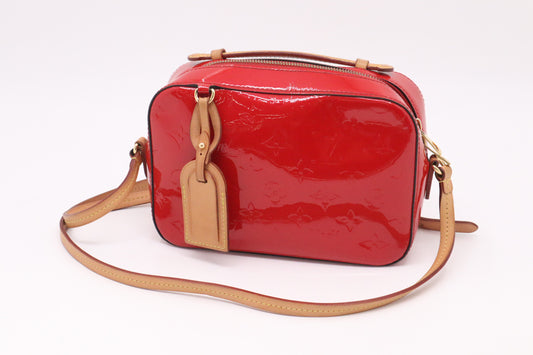 Louis Vuitton Santa Monica in Red Vernis Leather