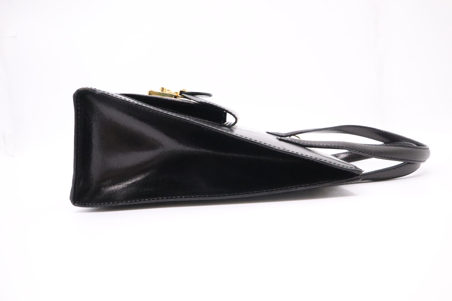 Fendi 2-Way Handbag in Black Leather