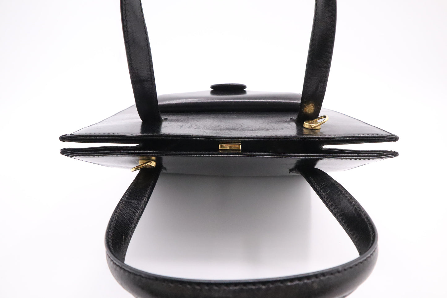 Fendi 2-Way Handbag in Black Leather