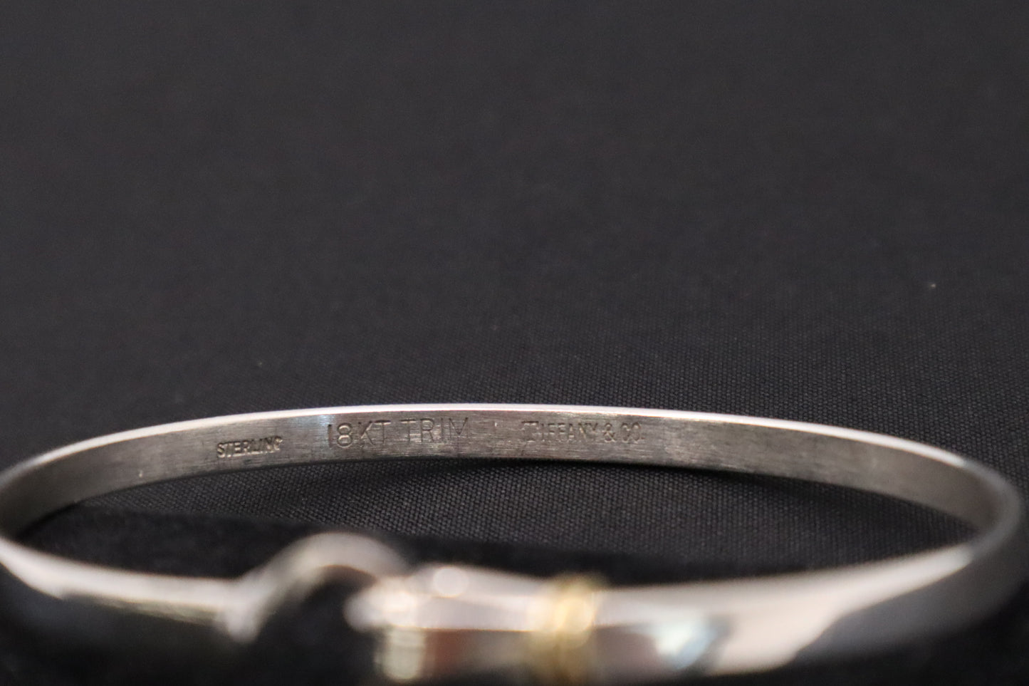 Tiffany & Co. Bangle in Sterling Silver & 18K Gold