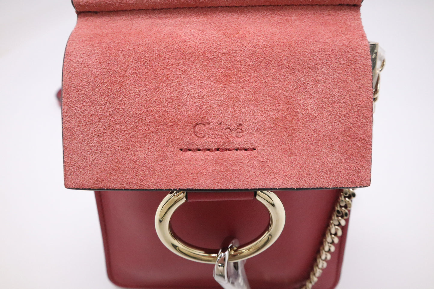 Chloe 2way Bag in Pink Leather