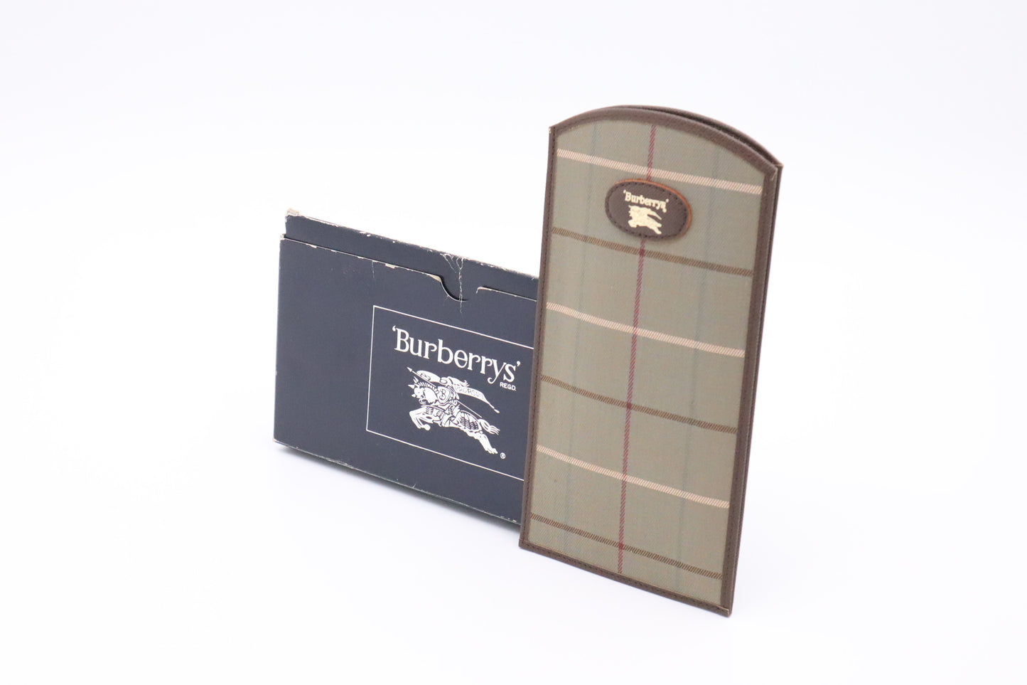 Burberry Glasses Case in Nova Check Canvas