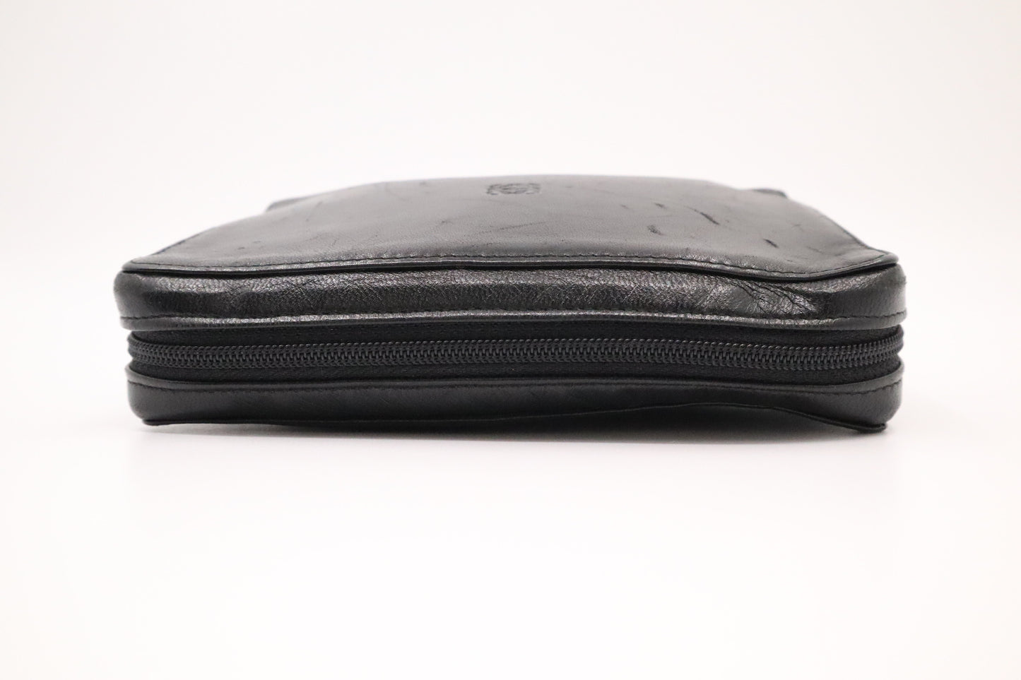 Loewe Pouch in Black Leather
