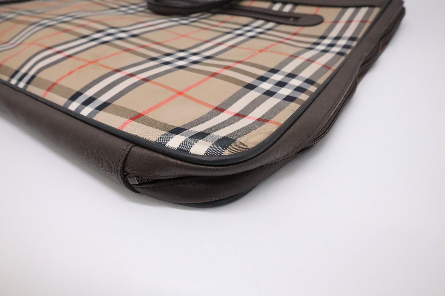 Burberry Large Travel Garment Bag in Nova Check Canvas