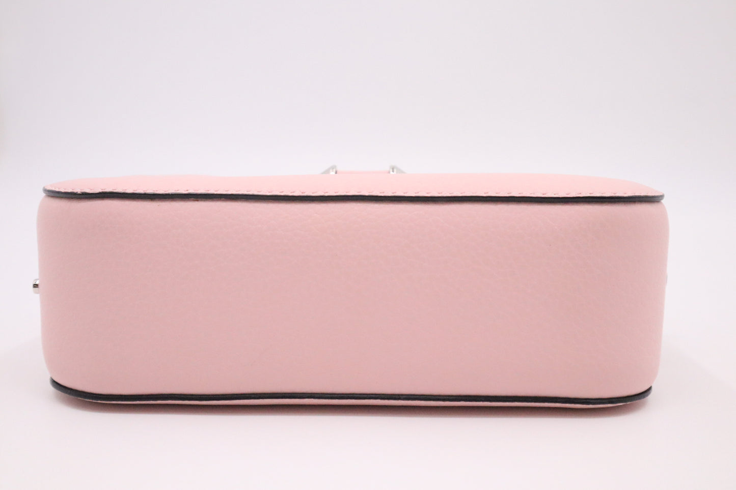 Louboutin Mini Rubylou Crossbody in Pink Leather