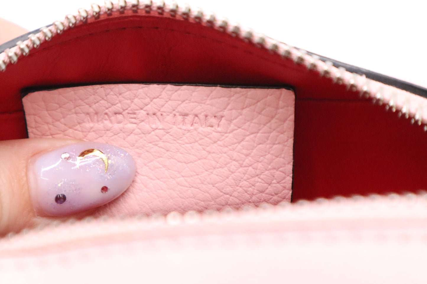 Louboutin Mini Rubylou Crossbody in Pink Leather