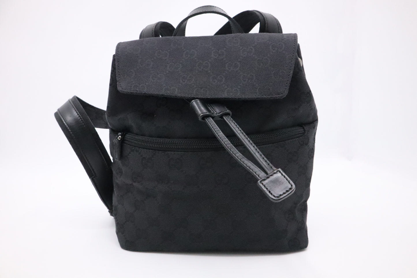 Gucci Mini Backpack in Black GG Canvas