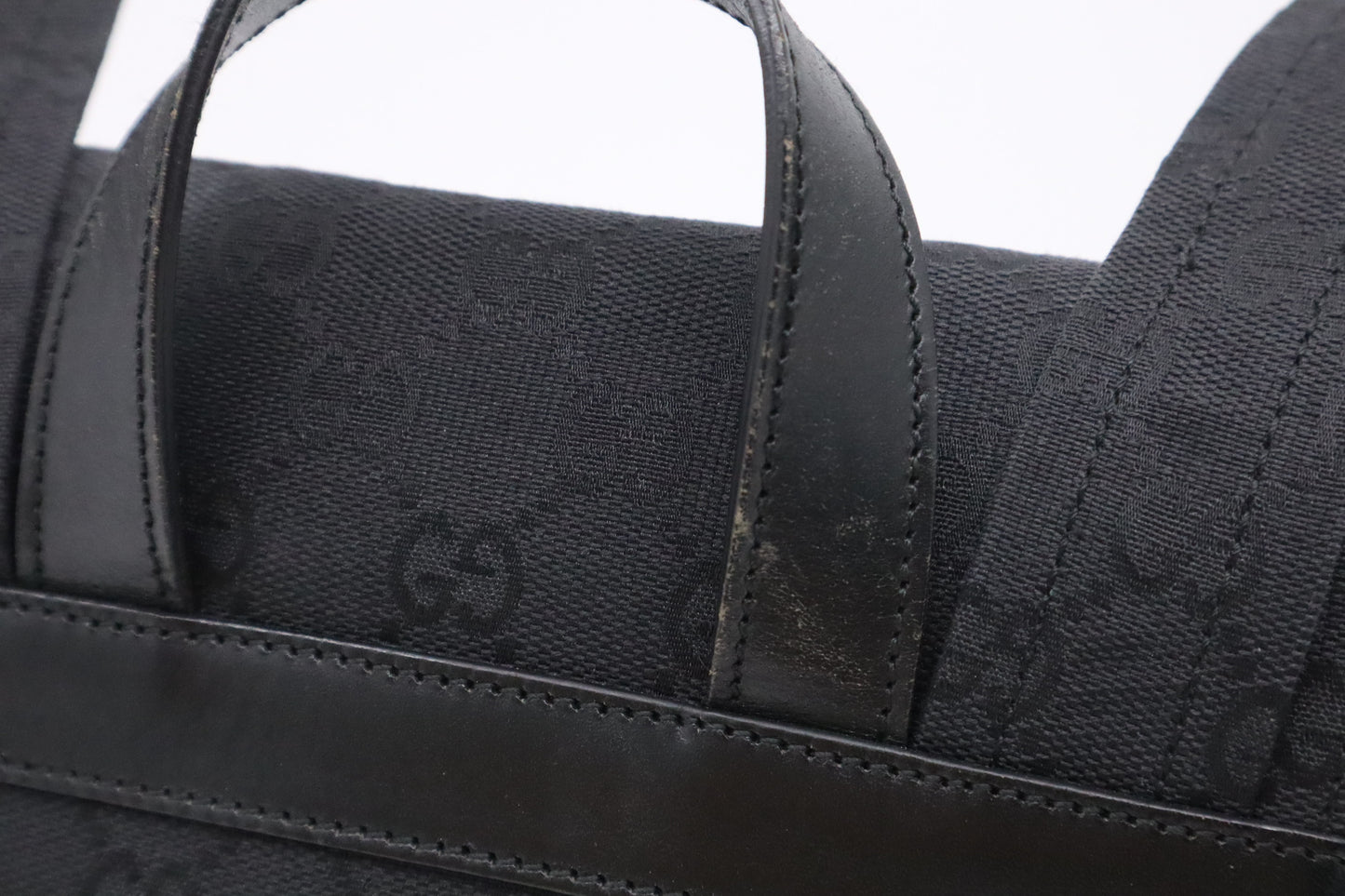 Gucci Mini Backpack in Black GG Canvas