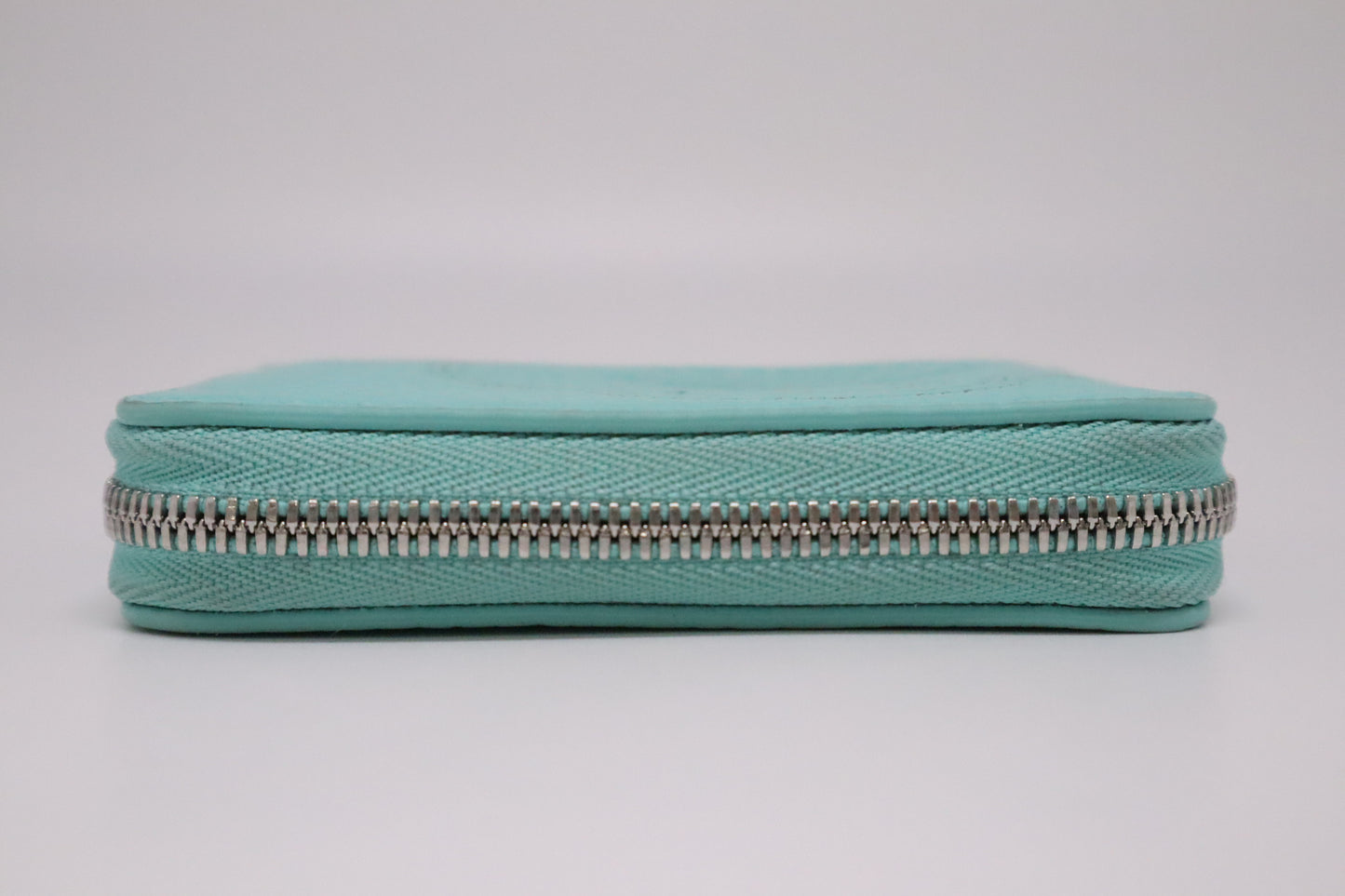 Tiffany & Co. Compact Zippy in Tiffany Blue Leather