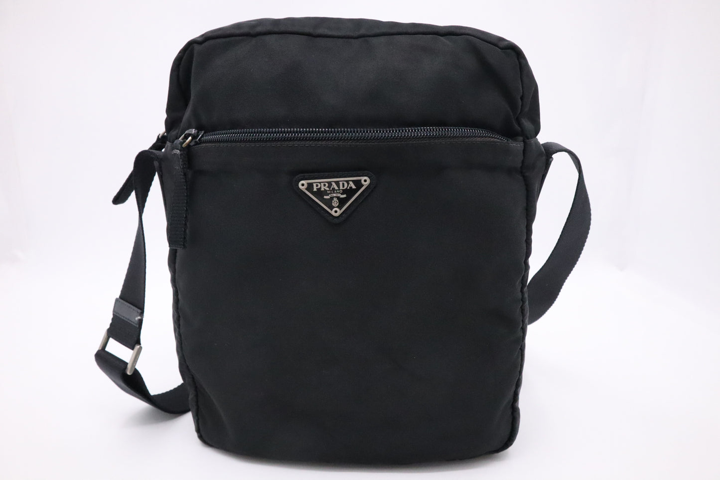 Prada Crossbody in Black Nylon