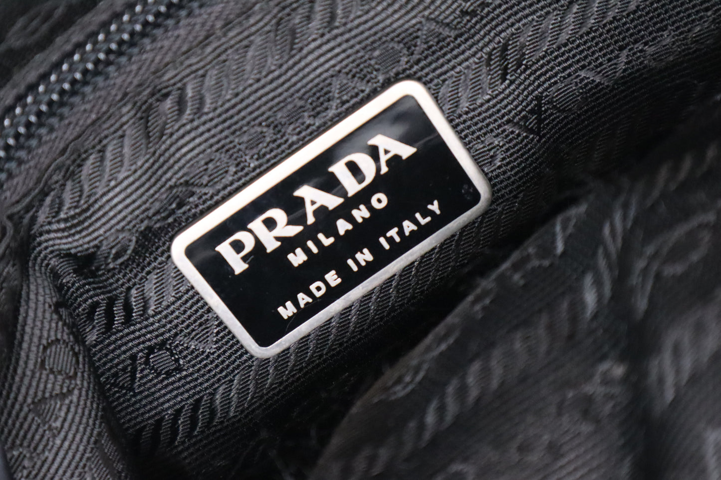 Prada Crossbody in Black Nylon