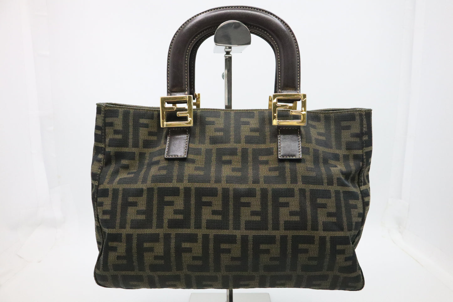 Fendi Handbag in Zucca Canvas