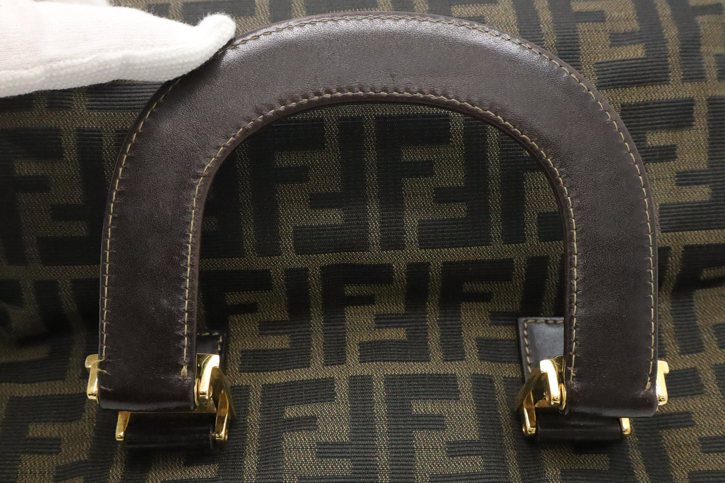 Fendi Handbag in Zucca Canvas