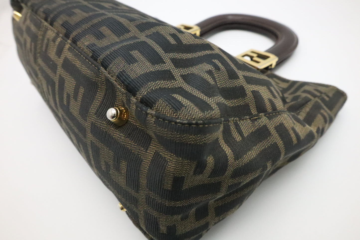 Fendi Handbag in Zucca Canvas