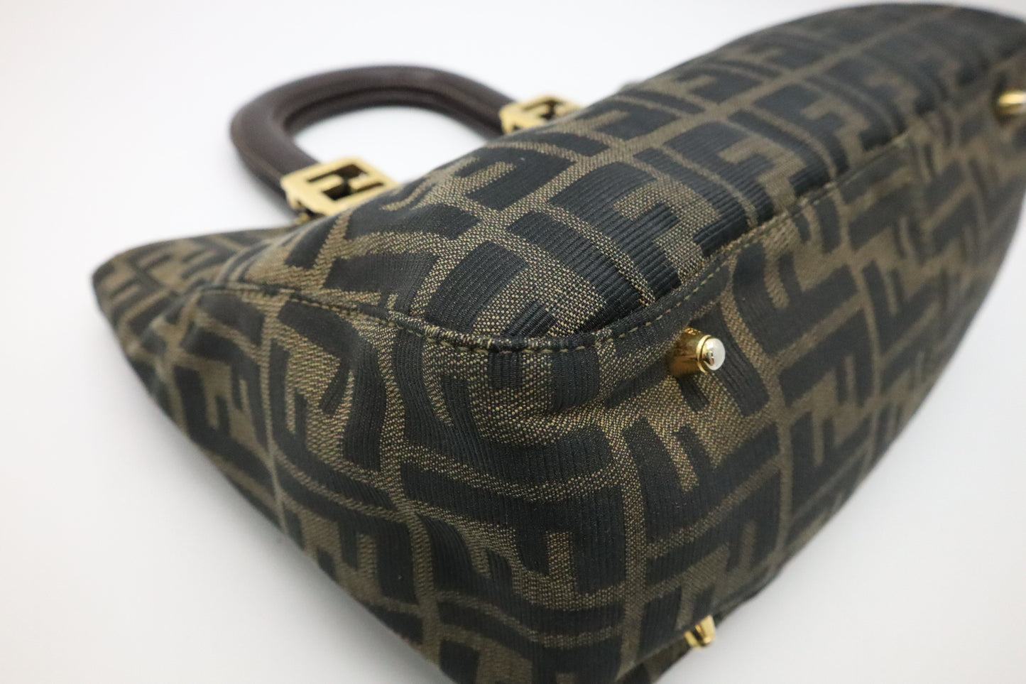 Fendi Handbag in Zucca Canvas