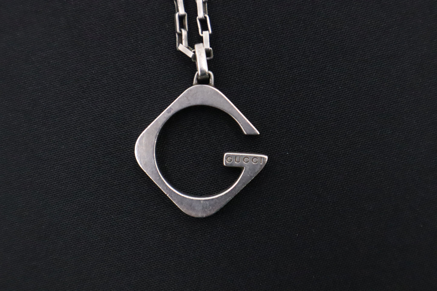 Gucci "G" Necklace in Sterling Silver