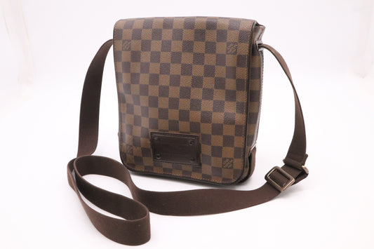 Louis Vuitton Brooklyn PM in Damier Ebene Canvas