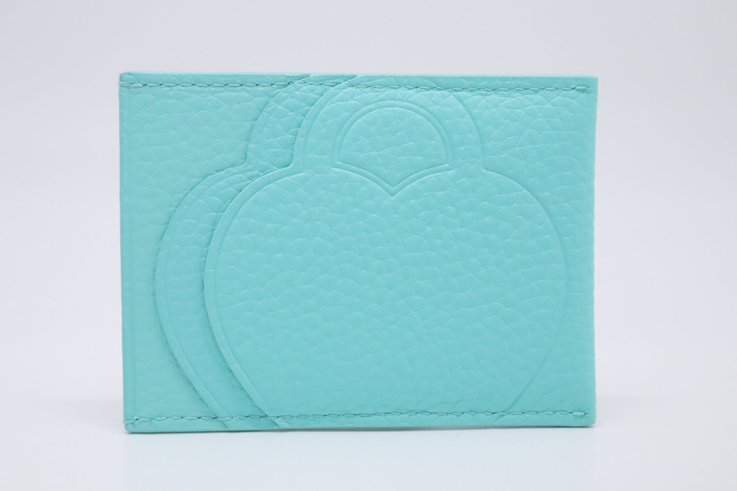 Tiffany&Co. Return to Tiffany Card Case in Blue Leather