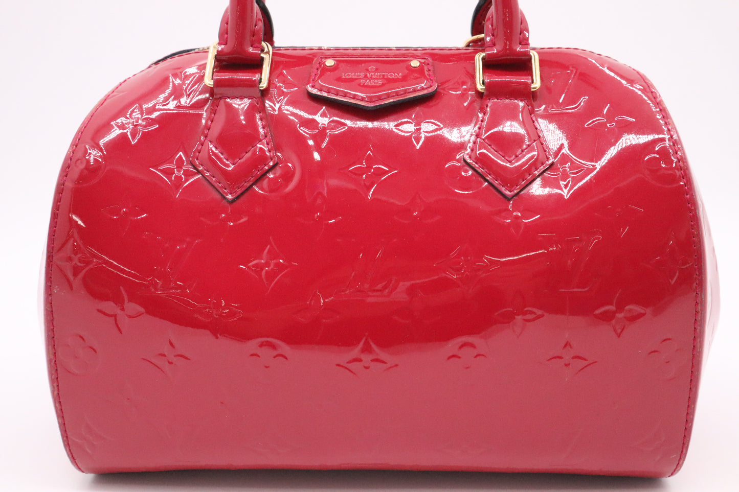 Louis Vuitton Montana MM in Indian Rose Vernis Leather