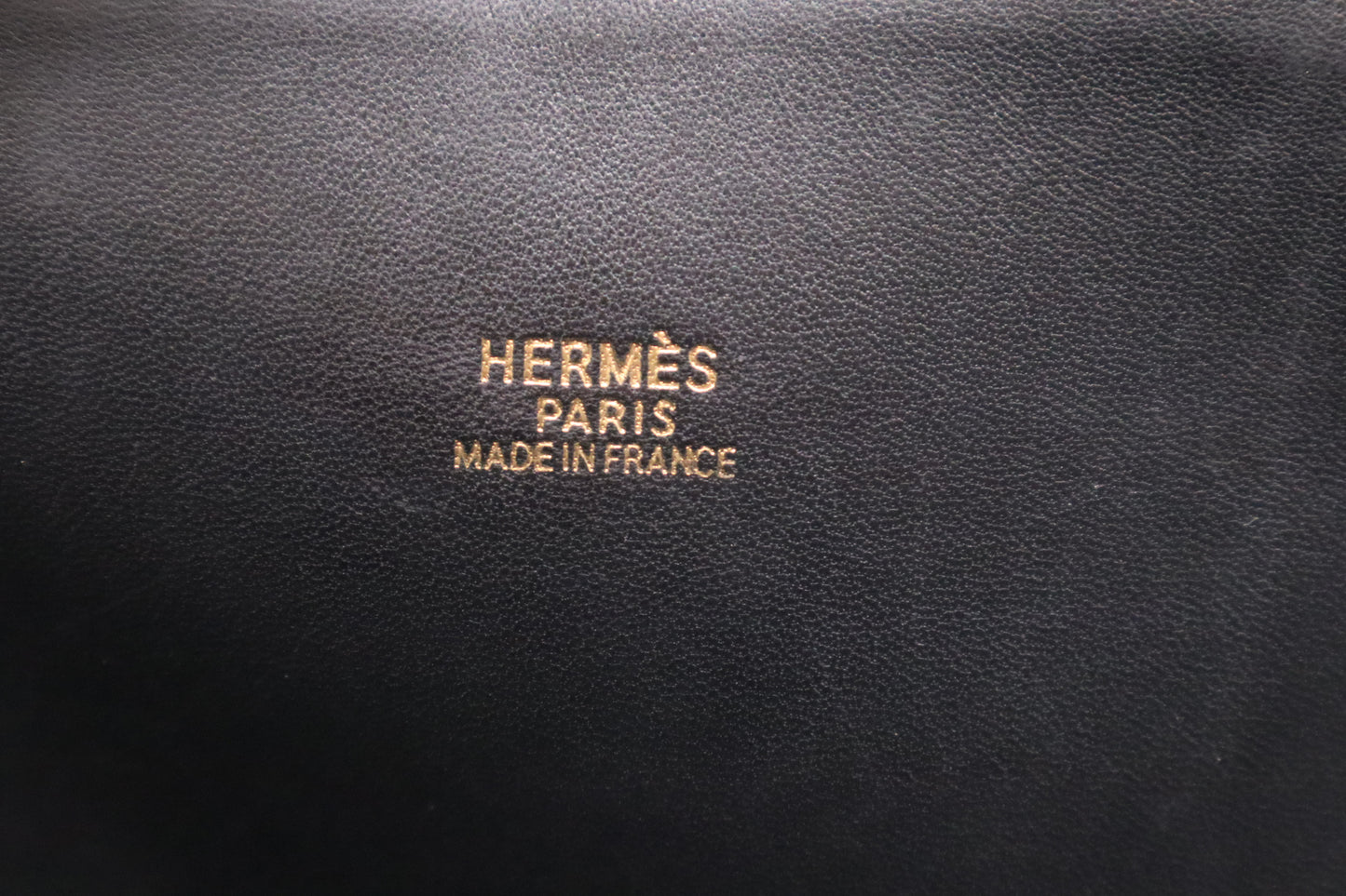 Hermes Bolide 35 in Black Box Leather