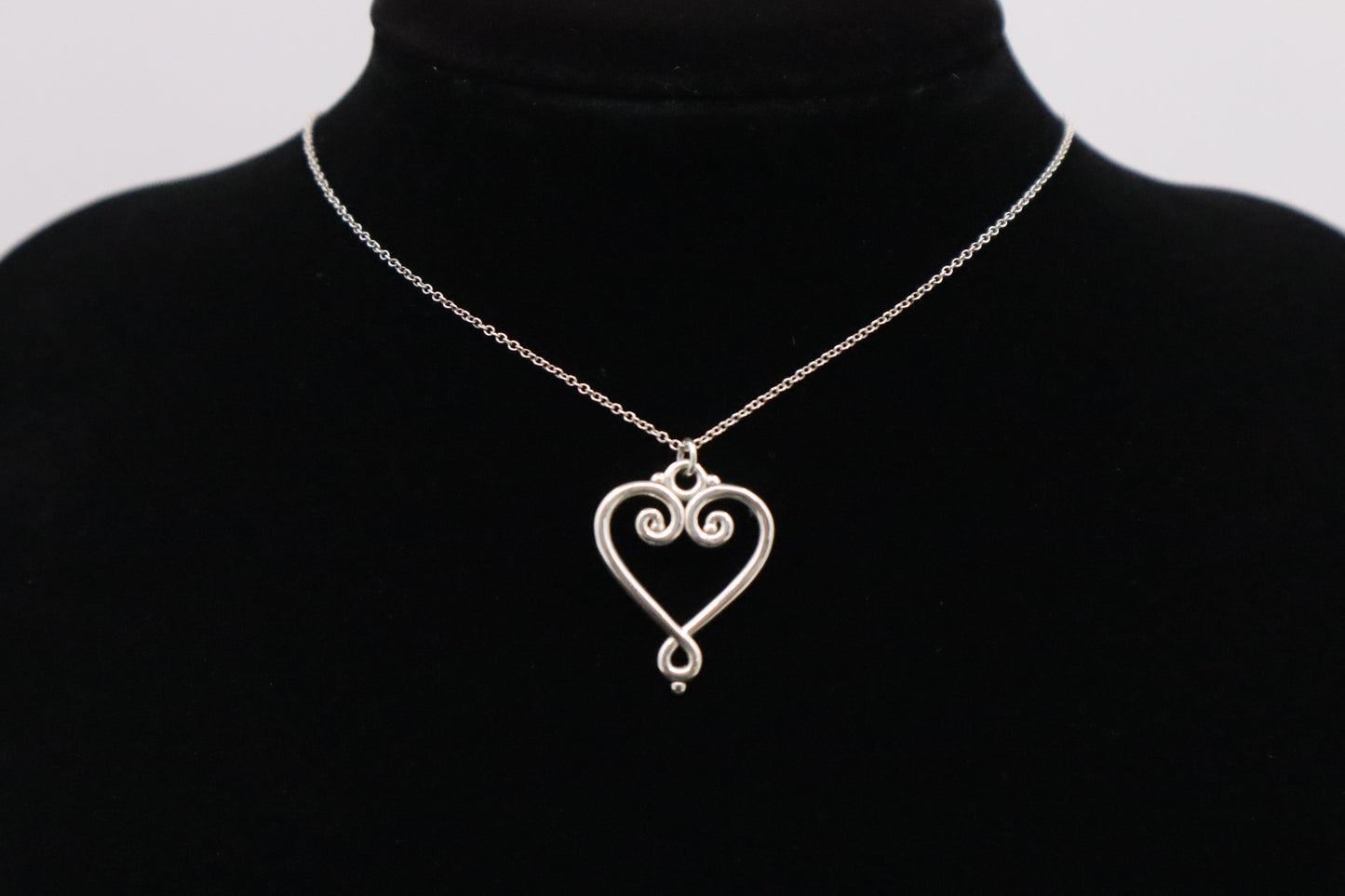 Tiffany & Co. Goldini Heart Necklace in Sterling Silver