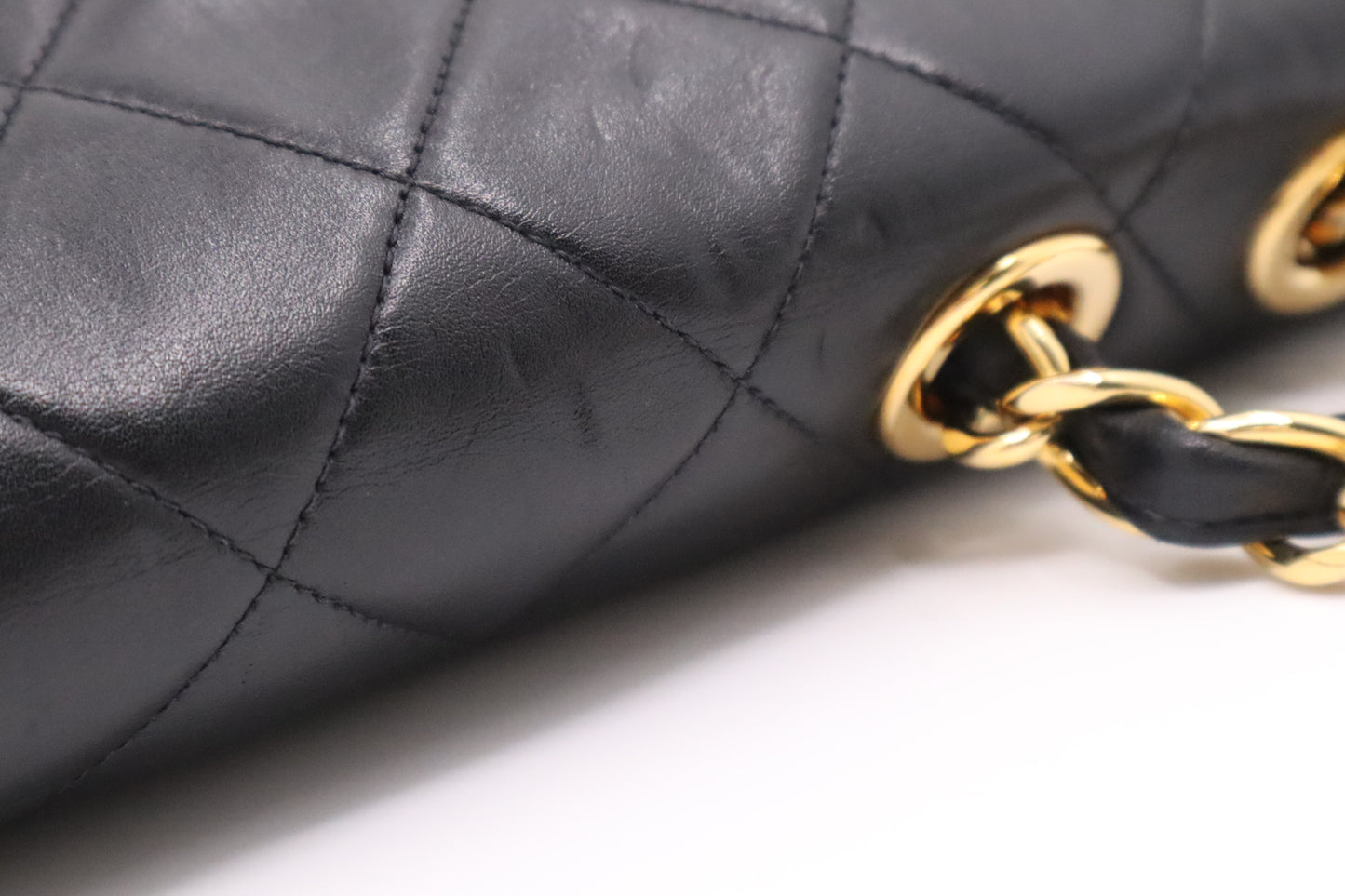 Chanel Maxi Flap in Black Mattelassé Leather