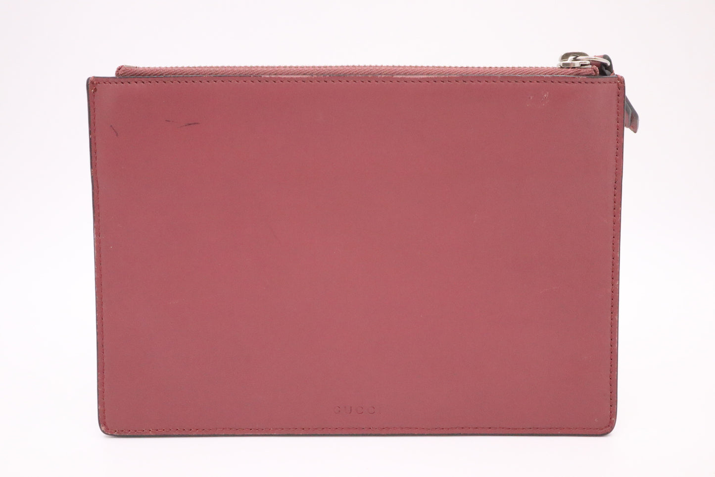Gucci Clutch in Pink Blooms GG Canvas