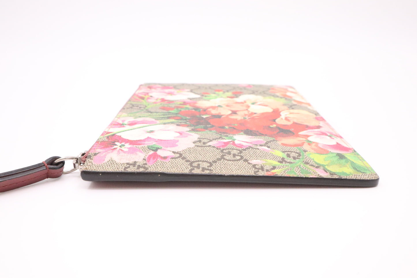 Gucci Clutch in Pink Blooms GG Canvas