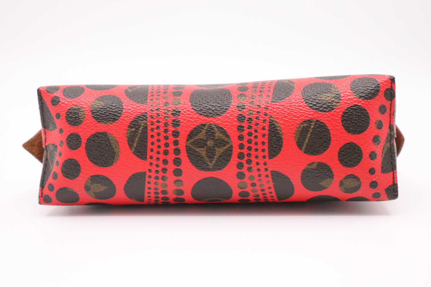 Louis Vuitton x Yayoi Kusama Pochette Cosmetique in Red Infinity Dots Monogram Canvas