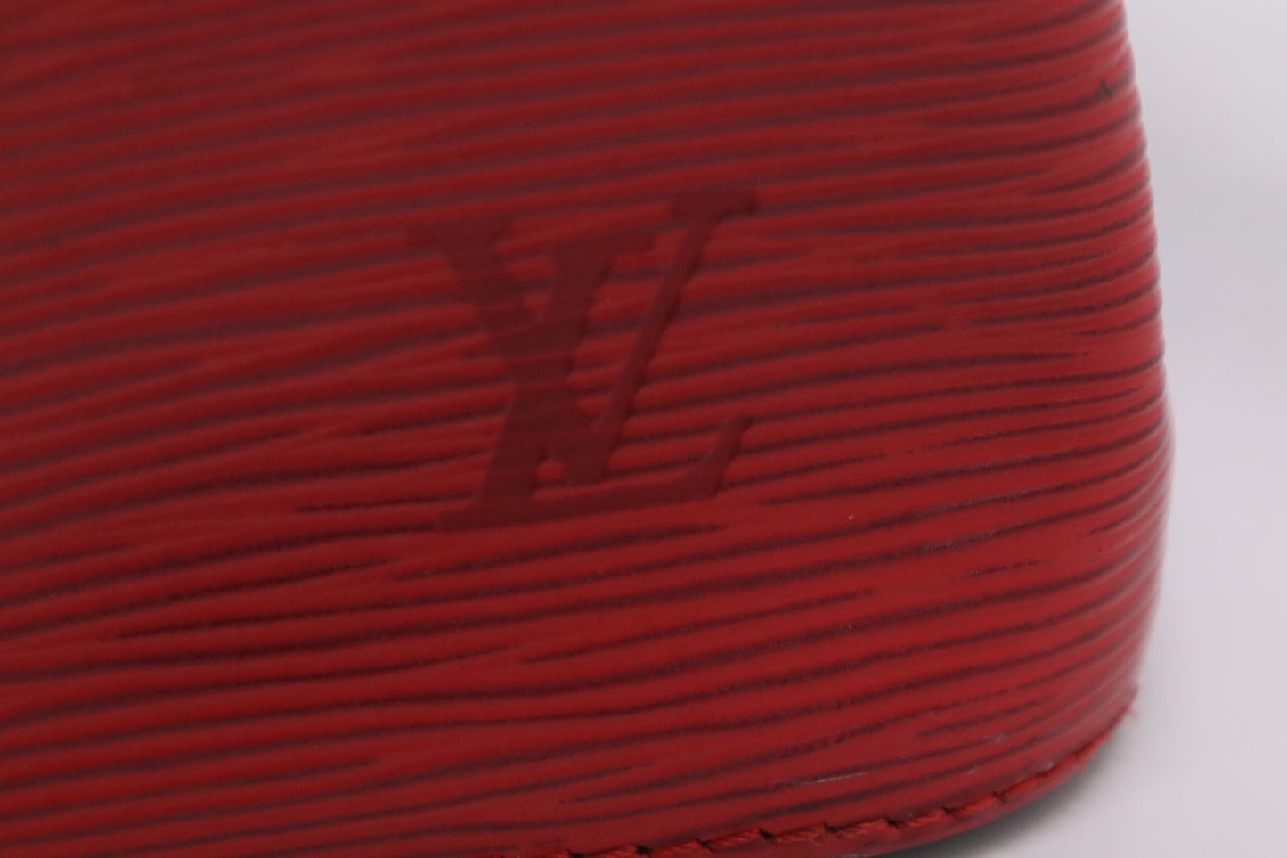 Louis Vuitton Noe in Red and Black Epi Leather