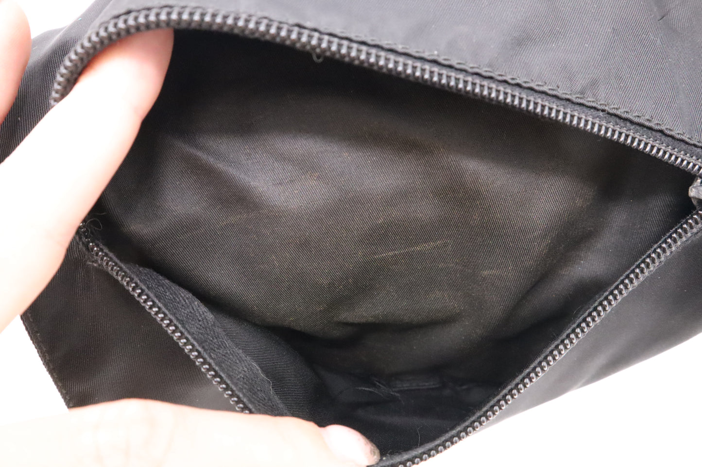 Prada Crossbody Bag in Black Nylon