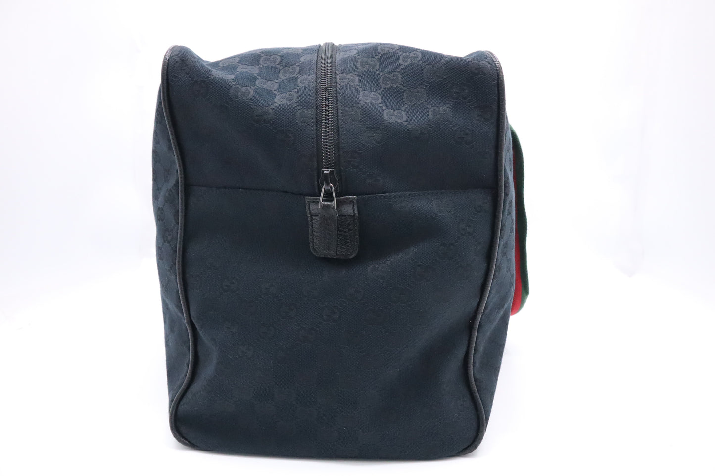 Gucci Boston Bag in Black GG Canvas