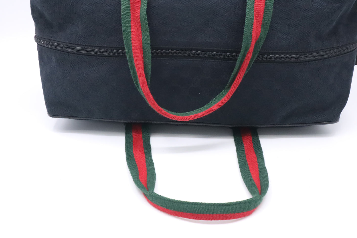 Gucci Boston Bag in Black GG Canvas