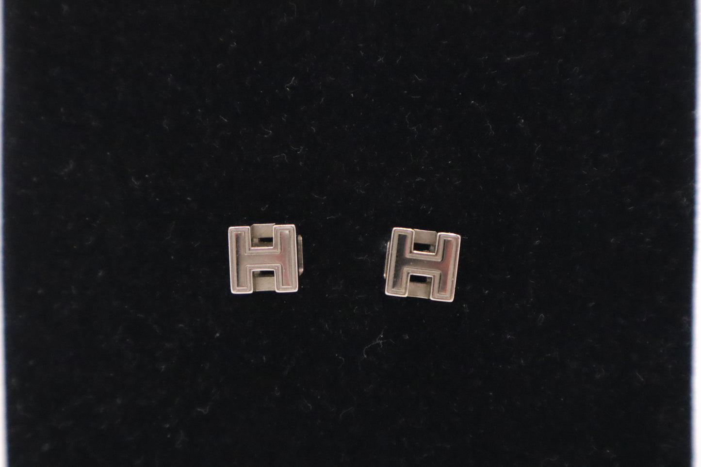 Hermes H Cube Earrings