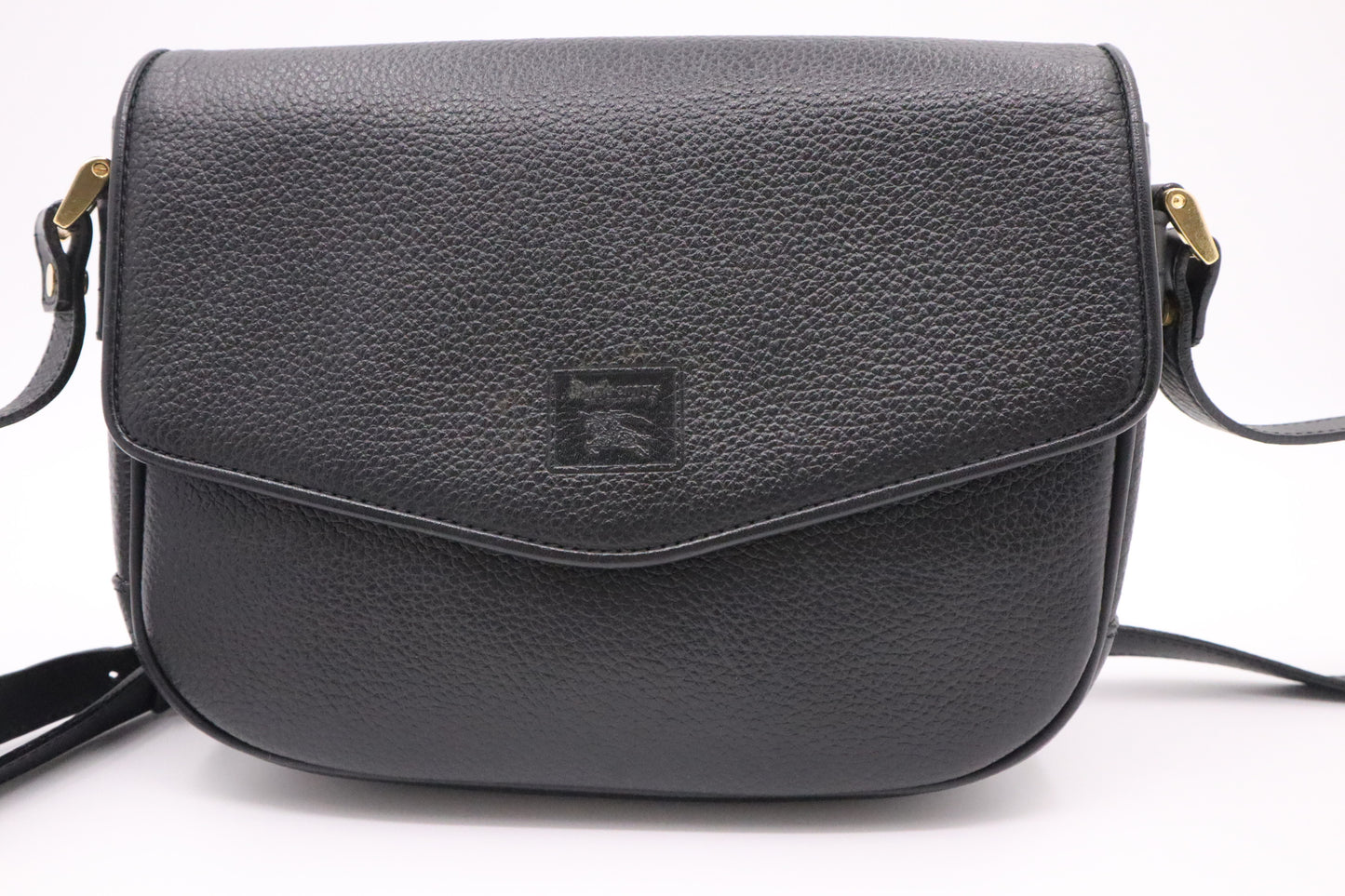 Burberry Shoulder Bag in Black Leather